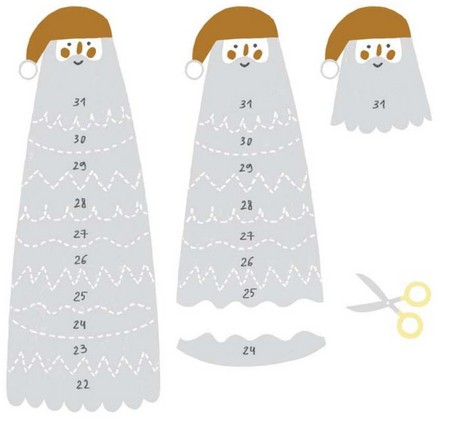 10 idéias sobre como fazer um calendário para uma criança