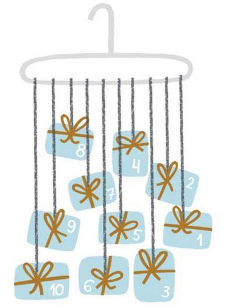 10 idéias sobre como fazer um calendário para uma criança