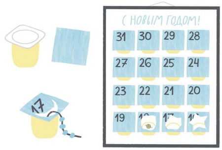 10 idéias sobre como fazer um calendário para uma criança