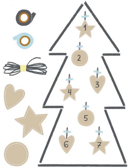 10 idéias sobre como fazer um calendário para uma criança