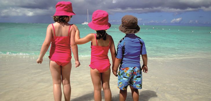 Bronzeamento infantil: aproveitando o sol