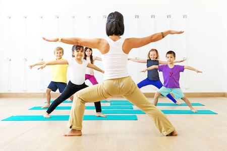 Yoga para crianças, exercícios