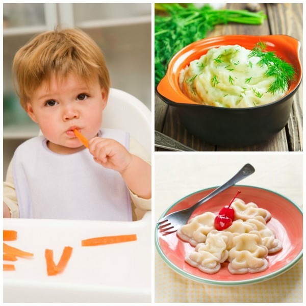 Exemplo de menu para a criança em 6,7-10 meses