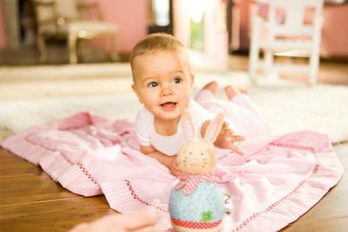Criança de 5 meses