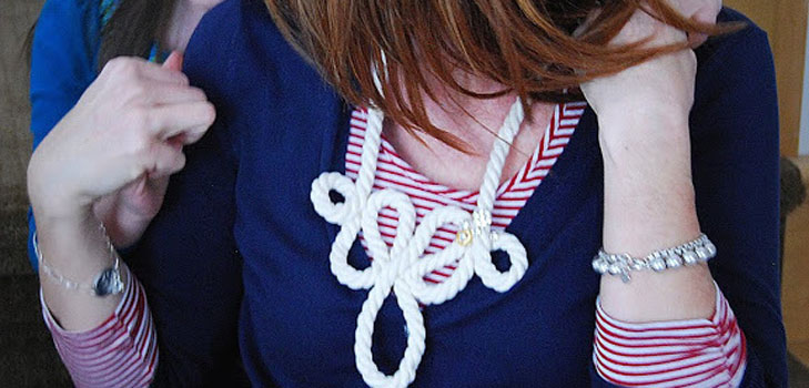 3 colar no estilo do mar com as próprias mãos