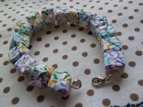 Pulseira está pronta