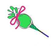 Flores de doces