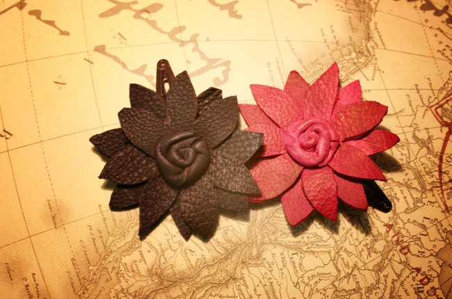 Flor da pele com suas próprias mãos