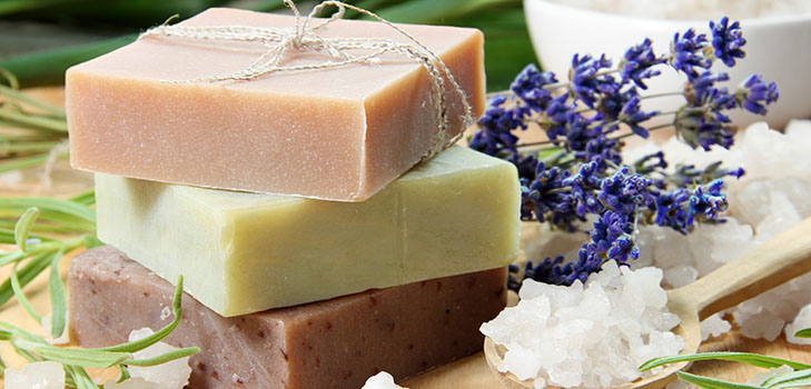 Produção caseira de sabão ou sabão em casa