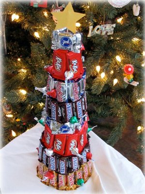 Árvore de Natal de doces Árvore de Natal de doces