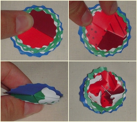 Como fazer um cravo do papel com suas próprias mãos