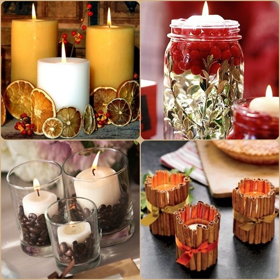 Como decorar uma vela com suas próprias mãos