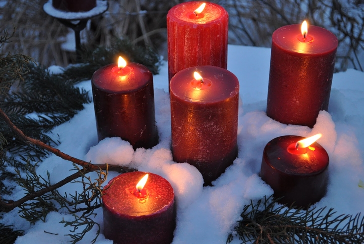 Como decorar uma vela com suas próprias mãos