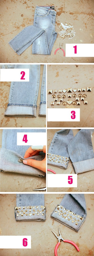 Como fazer jeans dos shorts