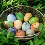 como pintar ovos para a Páscoa
