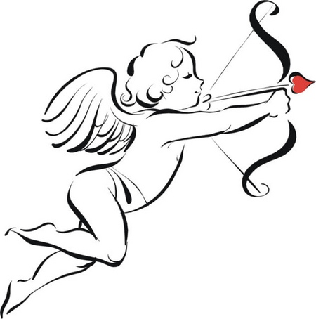 Como desenhar Cupido