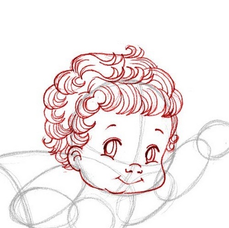 Como desenhar Cupido