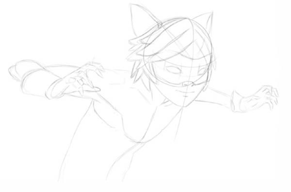Como desenhar Lady Bug e Super Cat
