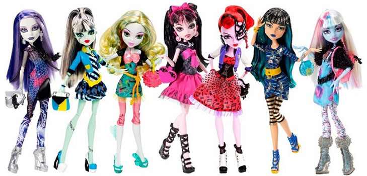 Como desenhar Claudine Woolf do "Monster High"?