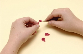 Quilling flores de papel para iniciantes