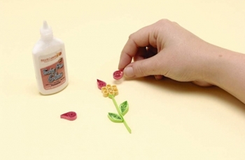 Quilling flores de papel para iniciantes