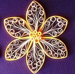 Quilling decorações de natal 