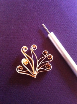 Quilling decorações de natal 