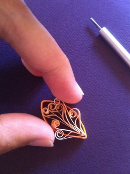 Quilling decorações de natal 