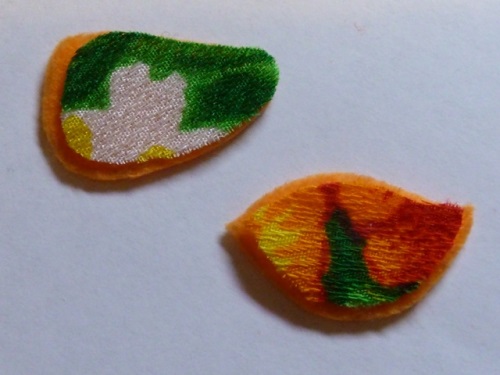 Brooch coruja de feltro