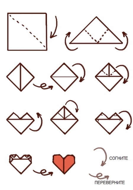 Como fazer um coração de papel