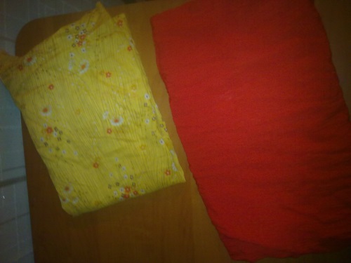 Pillow-letter com as próprias mãos