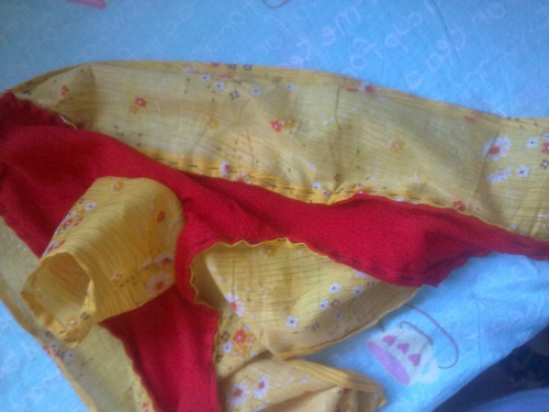 Pillow-letter com as próprias mãos