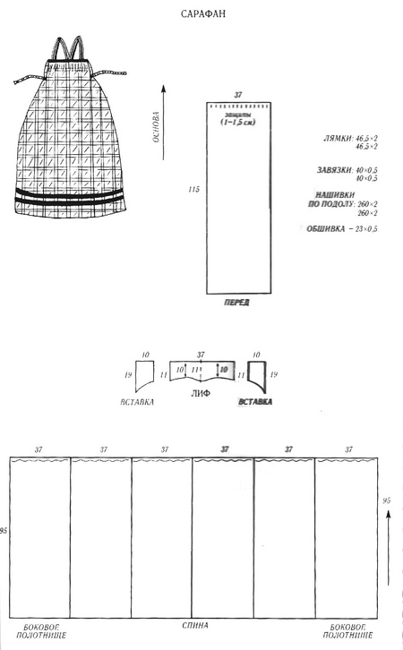 Como costurar um sarafan para uma menina de estilo popular