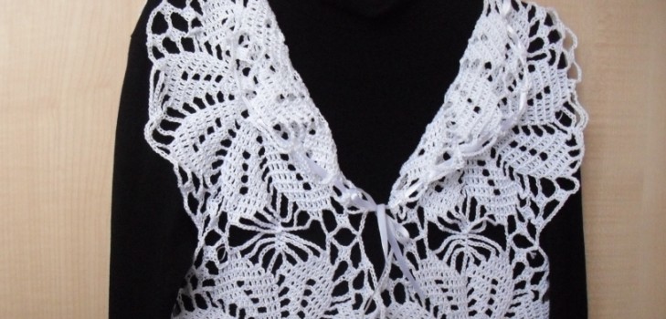 Como amarrar um colete de verão de rede com um crochê. Classe de mestrado em crochê de um colete de verão