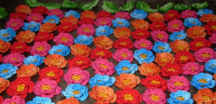 Flores crochê para iniciantes