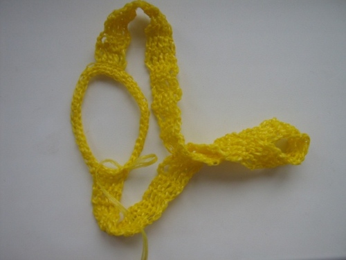 Como amarrar um crochê de loofah?