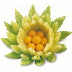 Esculpindo em vegetais e frutas?