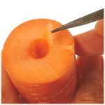 Esculpindo em vegetais e frutas?