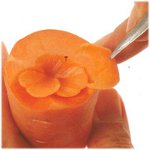 Esculpindo em vegetais e frutas?