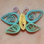 Quilling butterfly