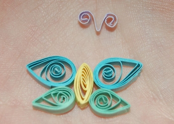 Quilling butterfly