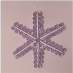 Quilling floco de neve