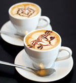 Arte Latte - pintura de café