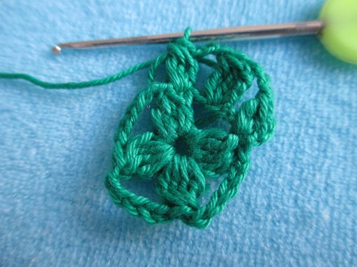 Instrução passo-a-passo para cimentos de tricô