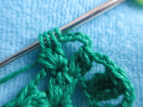 Instrução passo-a-passo para cimentos de tricô