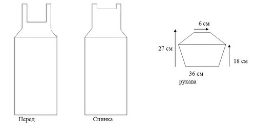 Instrução passo-a-passo para tricotar uma blusa de verão para completar