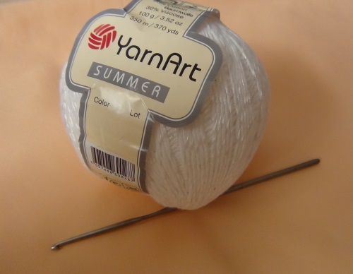 Crochet feminino de chapéu de verão