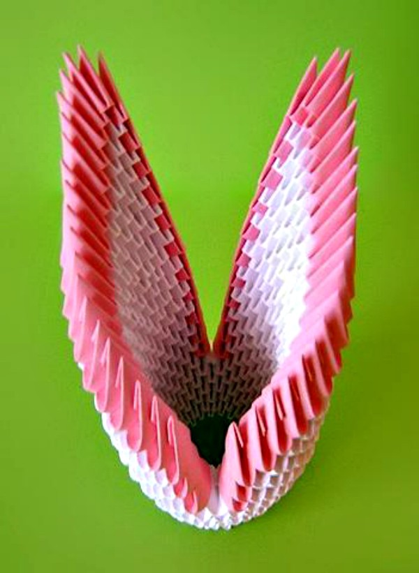 Como fazer um origami de cisnes dos módulos - instruções passo a passo com fotos e vídeos
