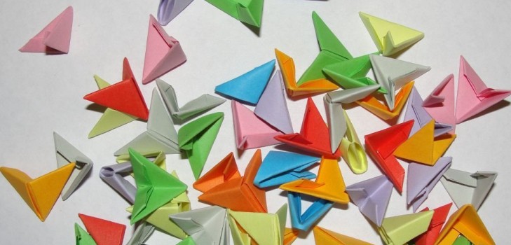 Modular Origami: Animais - Esquemas de montagem