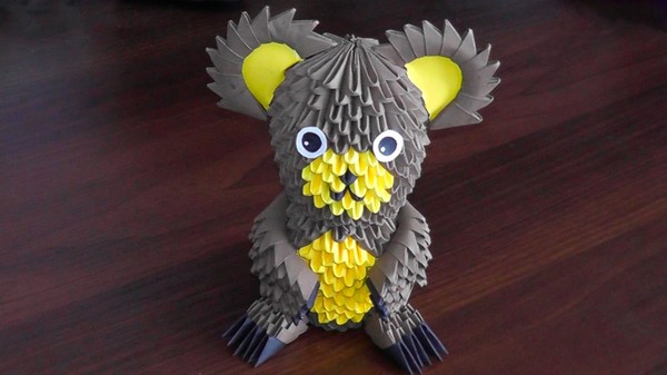 Modular Origami: Animais - Esquemas de montagem